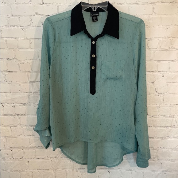Daytrip Tops - Buckle Daytrip sheer blouse